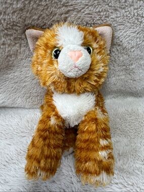 Aurora Ginger Orange Tabby Cat Plush